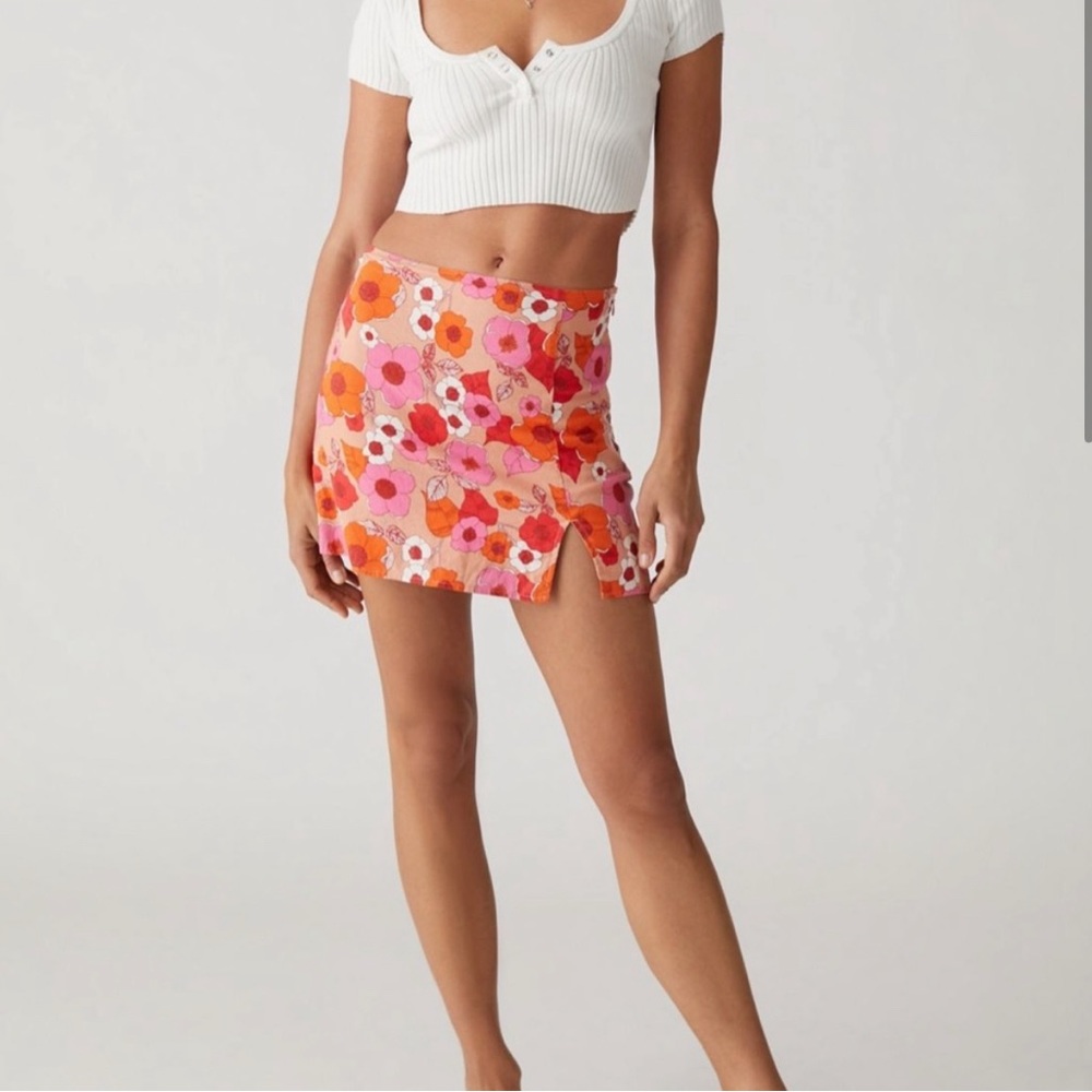 Urban Outfitters Mini Skirt with Slit